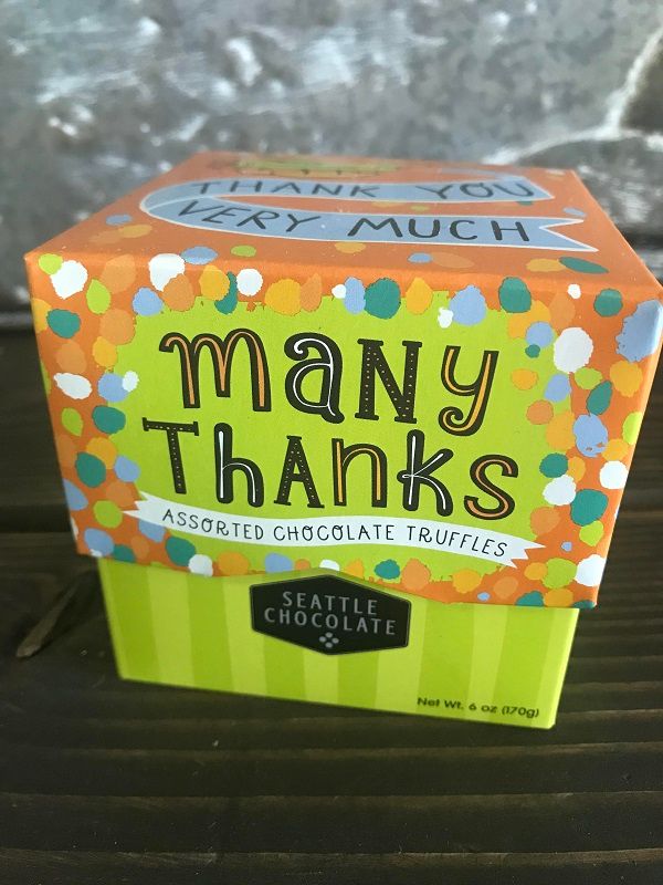 Thank You assorted truffle gift box